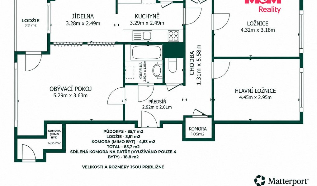 Prodej bytu atypického 81 m², Ostrava – náhled fotky 7