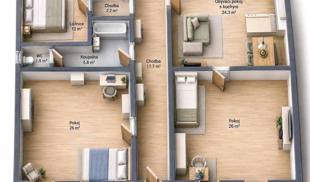 Prodej domu 175 m² s pozemkem 515 m², Zlonice – náhled fotky 20