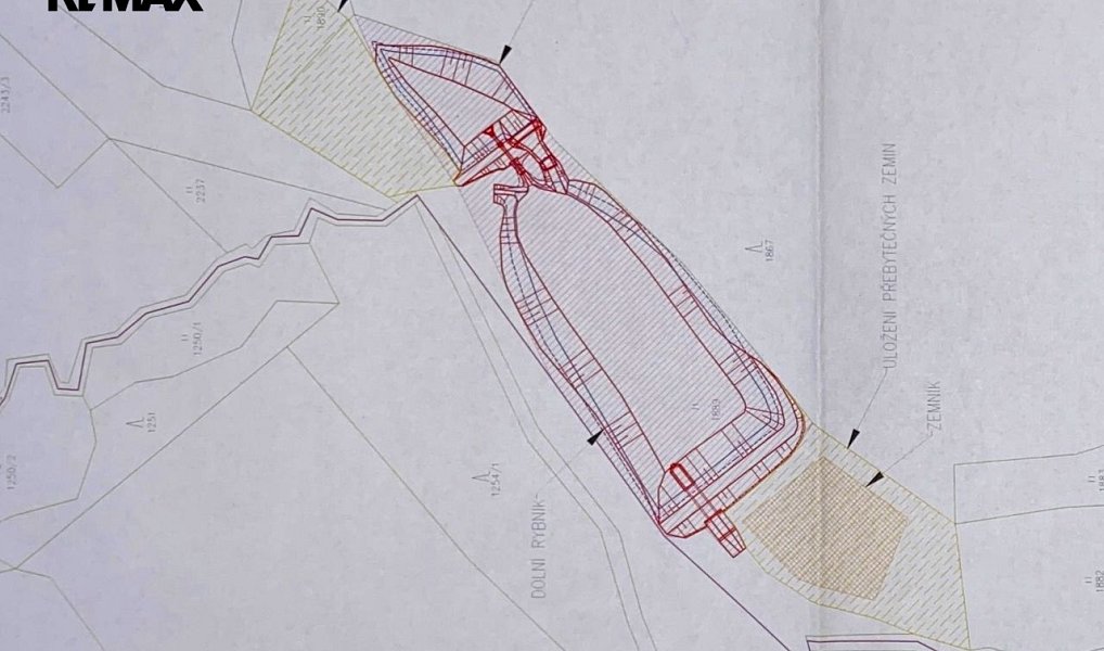 Prodej vodní plochy 8 264 m², Ondřejov – náhled fotky 3
