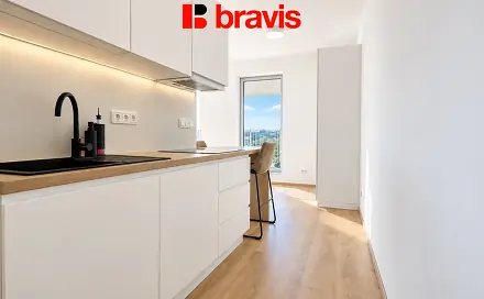 Pronájem bytu 1+kk 35 m², Fuchsova, Brno - Staré Brno