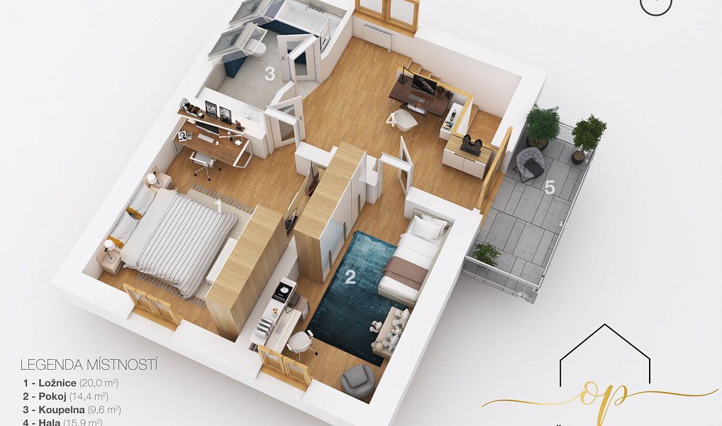 Prodej domu 237 m² s pozemkem 1 360 m², Liteň – náhled fotky 30