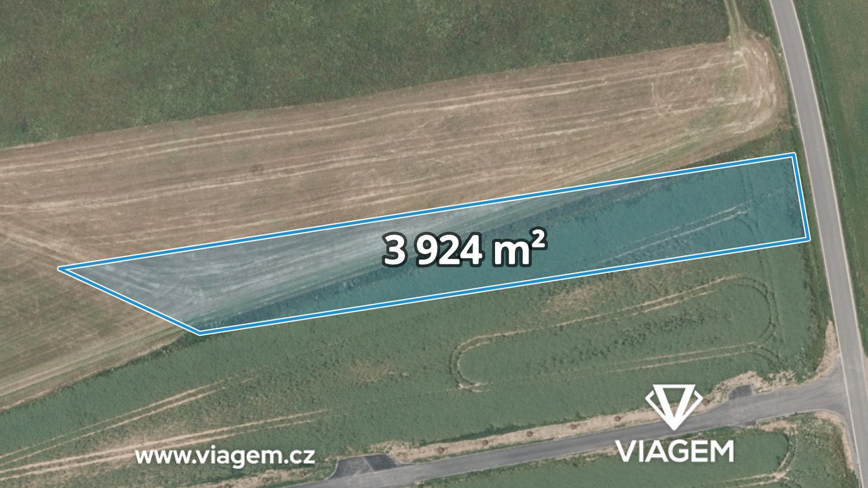 Prodej pole 3 924 m²