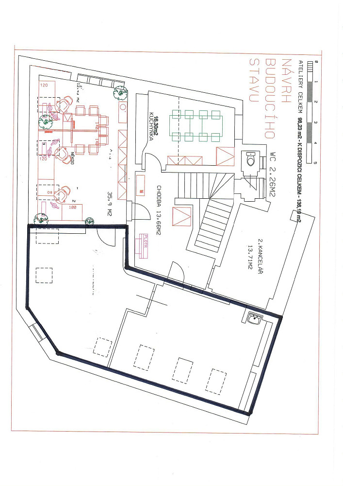 Pronájem kanceláře 63 m² – fotografie 4