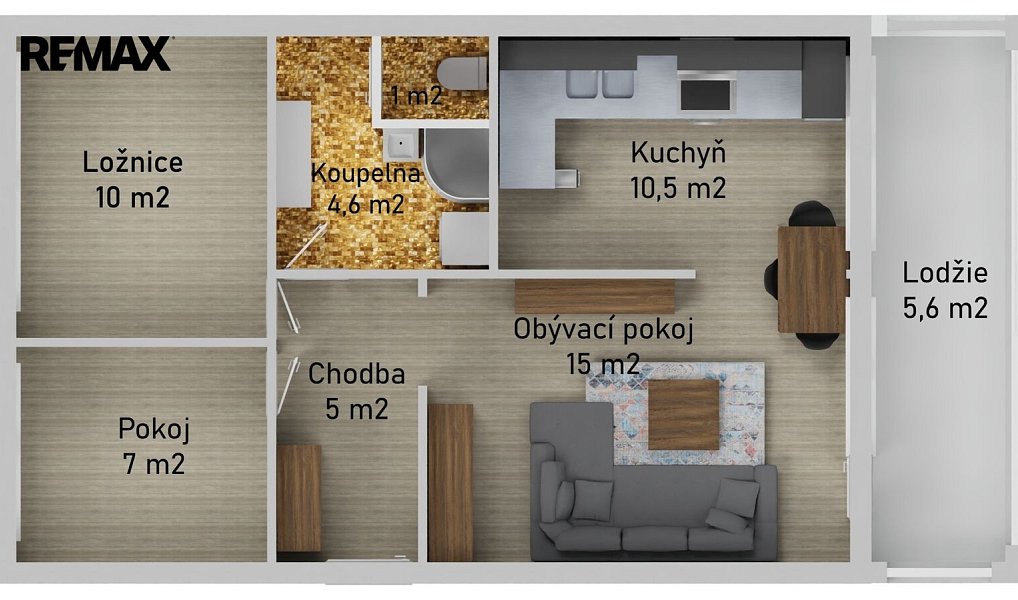 Prodej bytu 3+1 58 m², Praha – náhled fotky 18