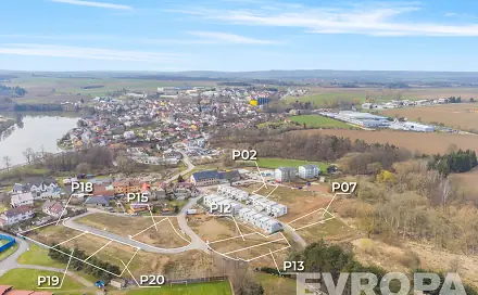 Prodej stavebního pozemku 742 m², Polná, okres Jihlava