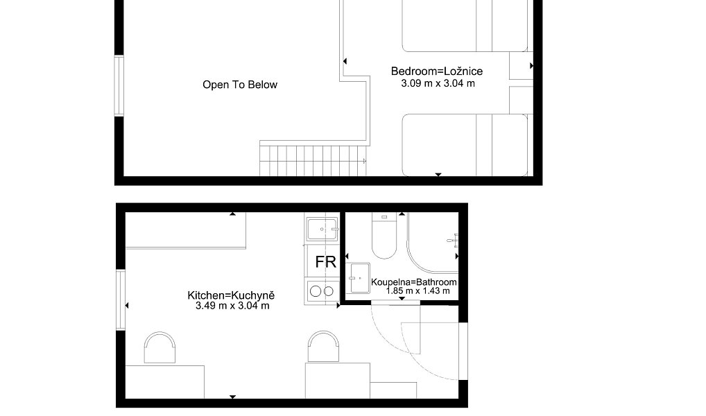 Pronájem bytu 1+kk 24 m², Brno – náhled fotky 11