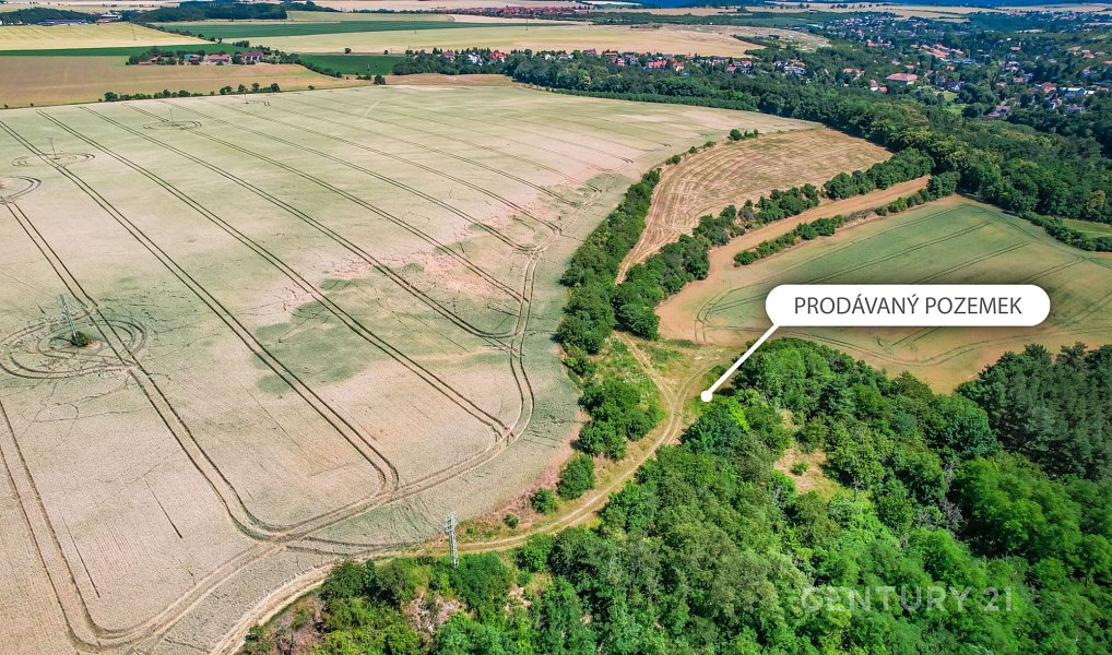 Prodej pole 1 495 m², Statenice – náhled fotky 6