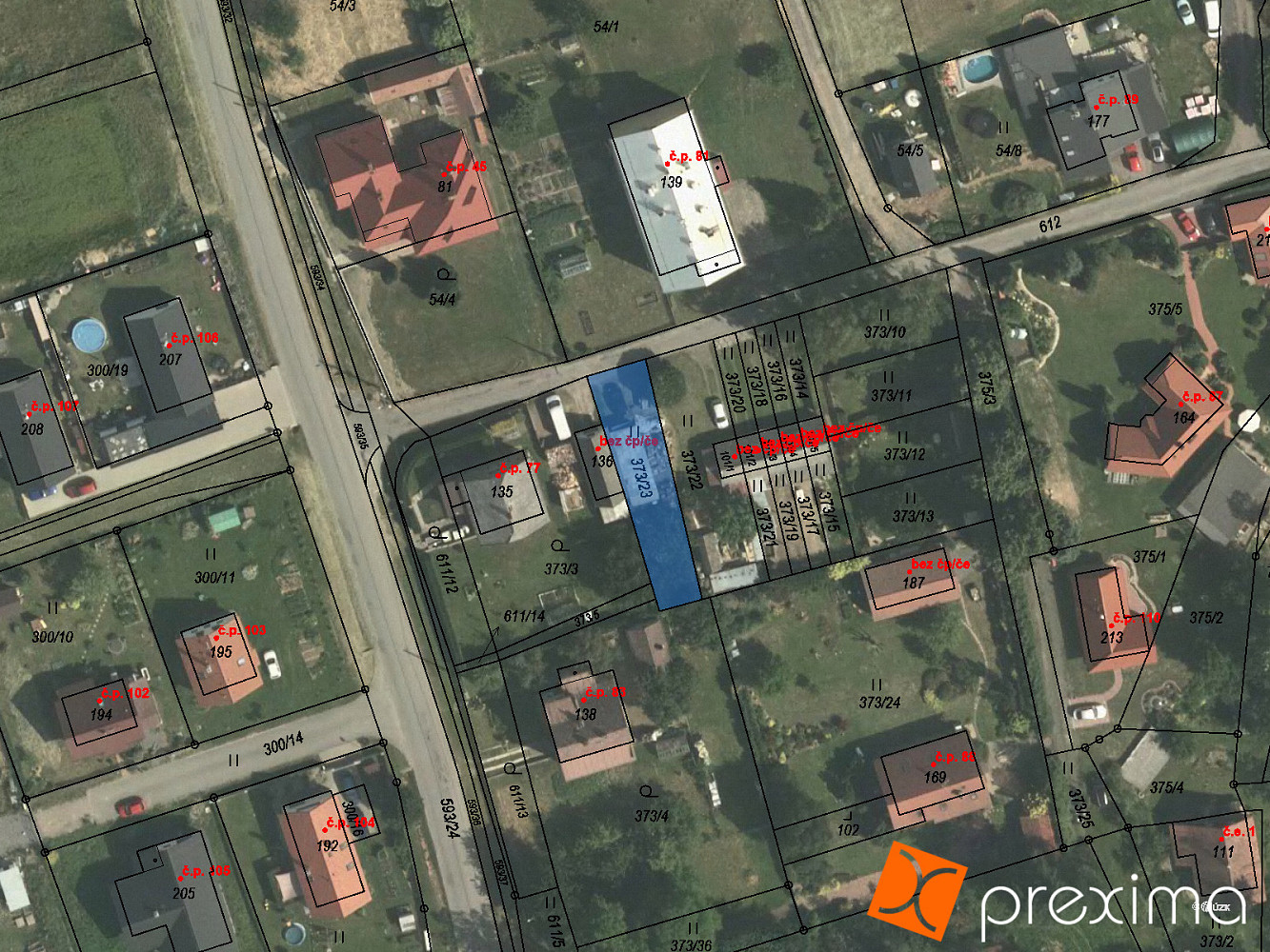 Prodej stavebního pozemku 141 m²