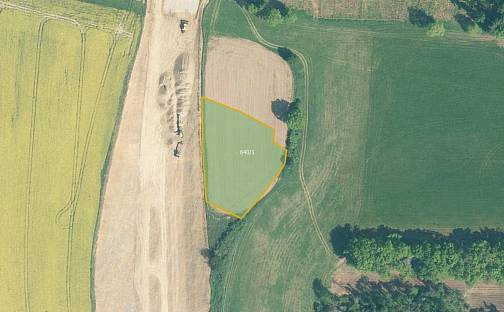 Prodej pole 1 562 m², Boudy, okres Písek