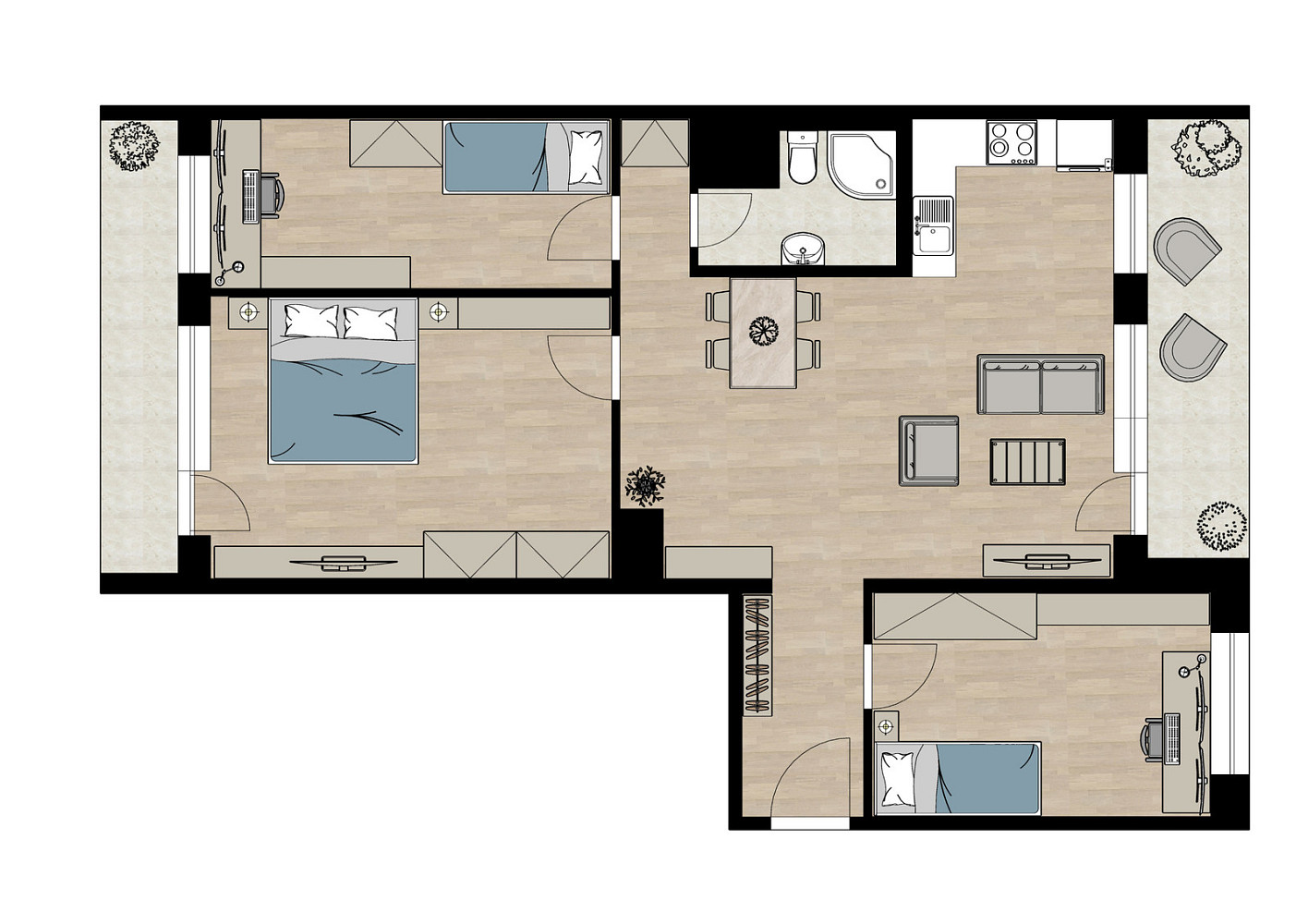 Prodej bytu 4+kk 90 m² – fotografie 4