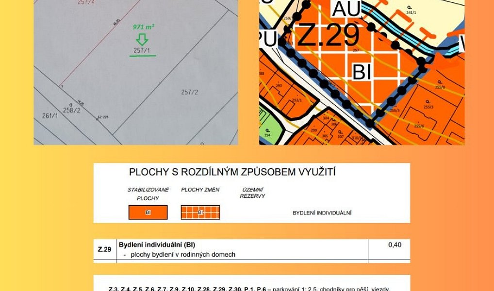 Prodej stavebního pozemku 971 m², Popůvky – náhled fotky 11