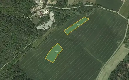 Prodej pole 28 824 m², Březina, okres Svitavy