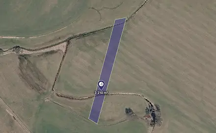 Prodej pole 3 210 m², Val, okres Tábor