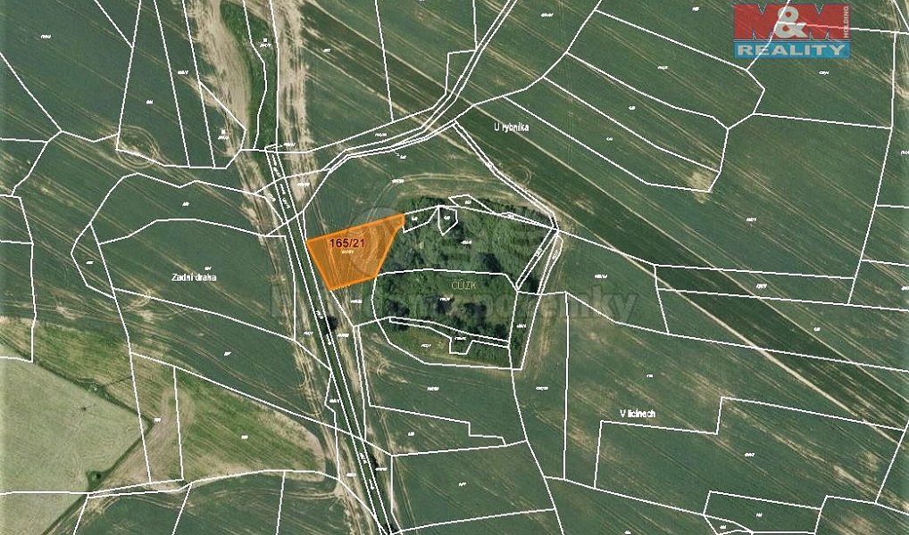 Prodej pole 1 429 m², Maňovice – náhled fotky 4