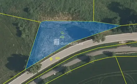 Prodej pozemku 1 054 m², Zlatá Koruna - Rájov, okres Český Krumlov