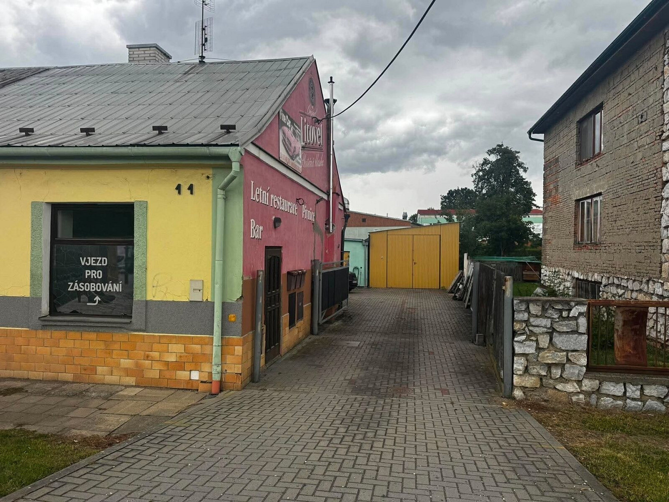 Pronájem skladovacích prostor 265 m²