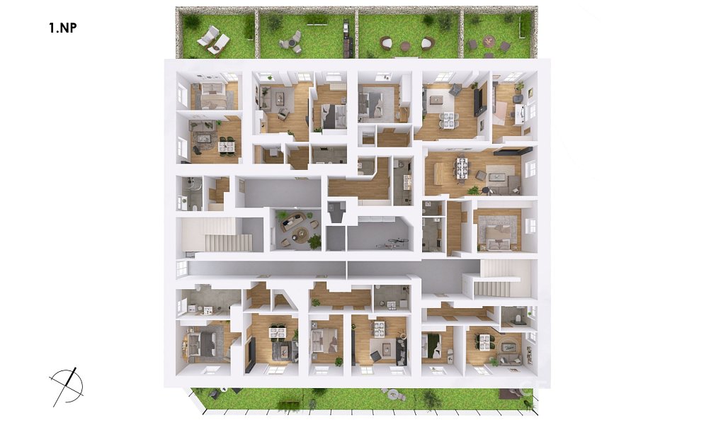 Prodej bytu 3+kk 83 m², Postupice – náhled fotky 11