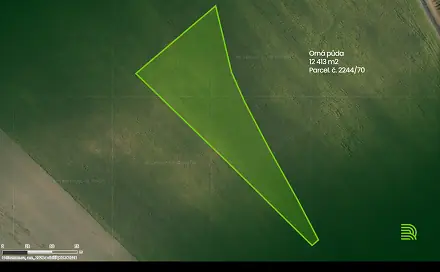 Prodej pole 12 413 m², Hrušky, okres Břeclav