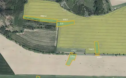 Prodej pole 66 972 m², Hořice, okres Pelhřimov