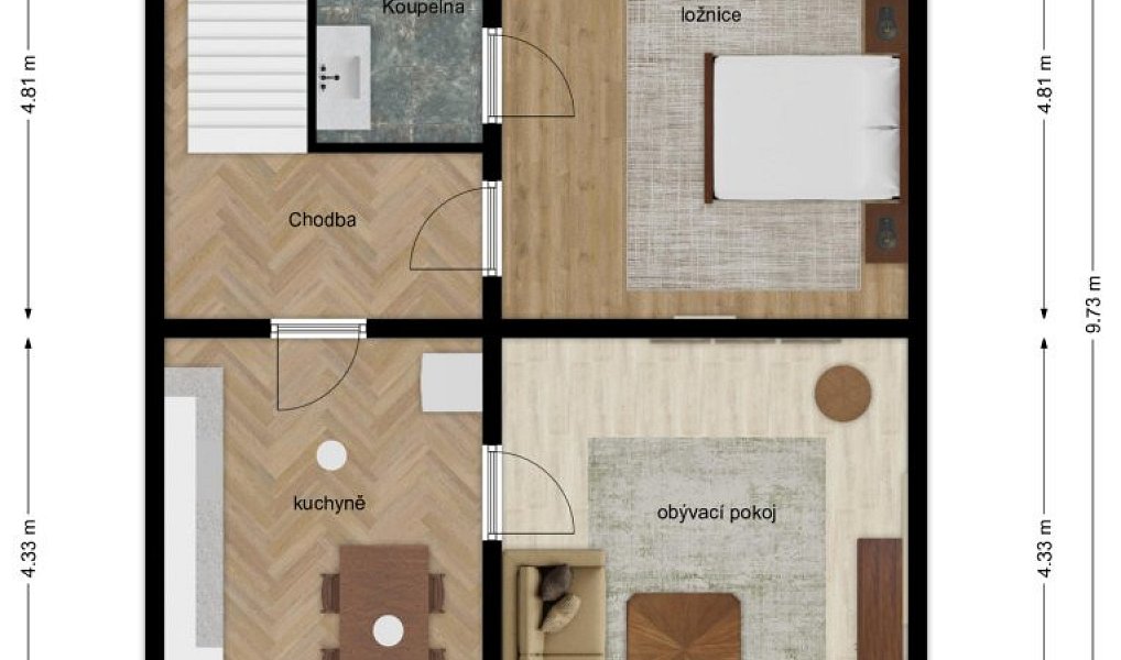 Prodej domu 226 m² s pozemkem 444 m², Bystřany – náhled fotky 29