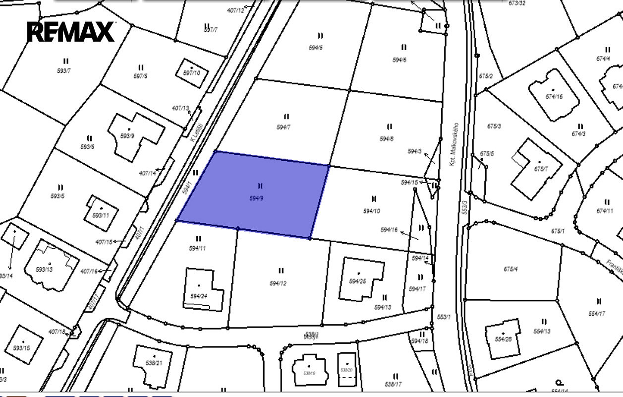 Prodej pozemku 1 242 m² - Widok 3