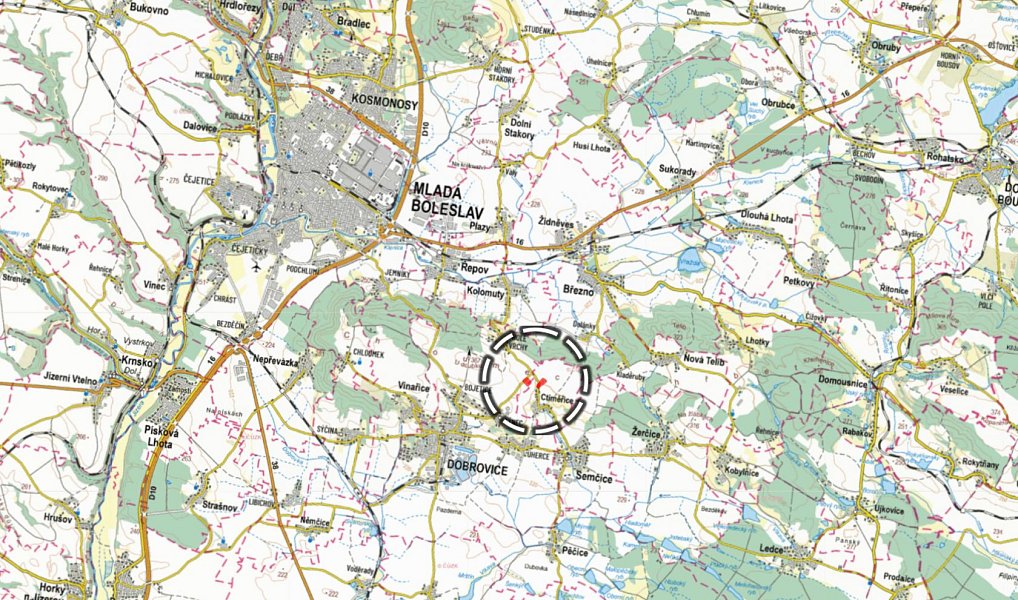 Prodej pole 8 700 m², Dobrovice – náhled fotky 3