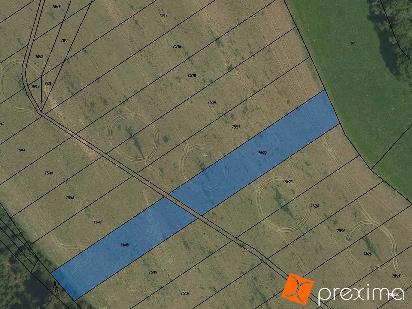 Prodej pole 56 m²