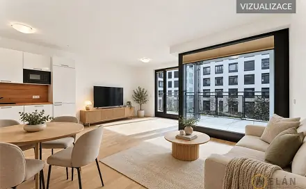 Pronájem bytu 1+kk 43 m²
