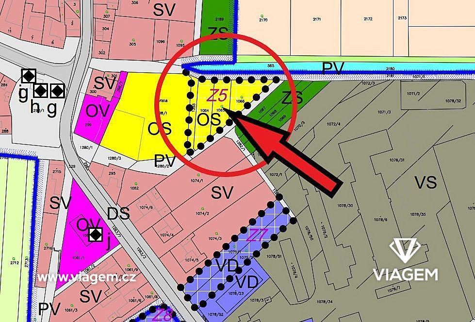 Pole 557 m², Podíl 64 % o výměře 358 m² – pohled 4
