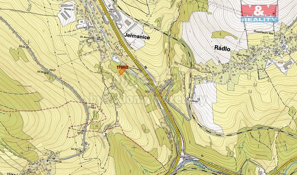 Prodej louky 2 727 m², Jeřmanice – náhled fotky 3