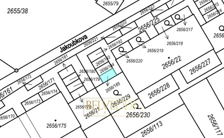 Prodej pozemku 13 m², Jakoubkova, Teplice
