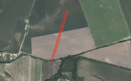 Prodej pole 10 920 m², Vykáň, okres Nymburk