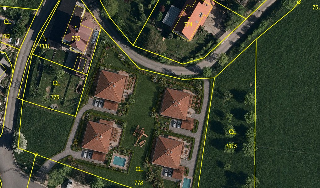 Prodej stavebního pozemku 2 539 m², Hvozdná – náhled fotky 3