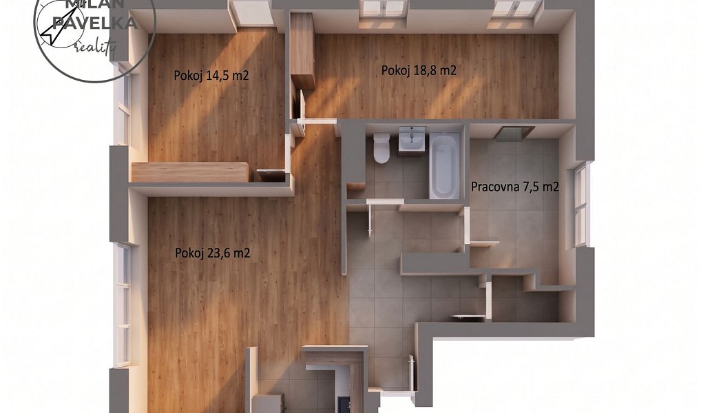 Prodej bytu 3+1 88 m², Tišnov – náhled fotky 13