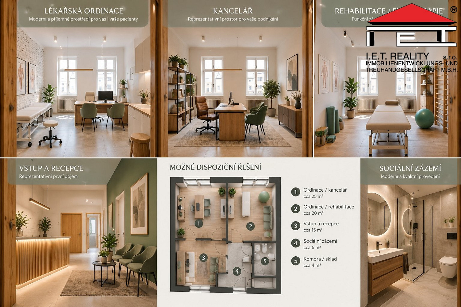 Prodej kanceláře 74 m²