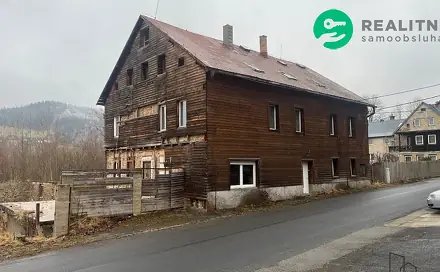 Prodej domu 700 m² s pozemkem 1 262 m², Údolní, Vejprty, okres Chomutov