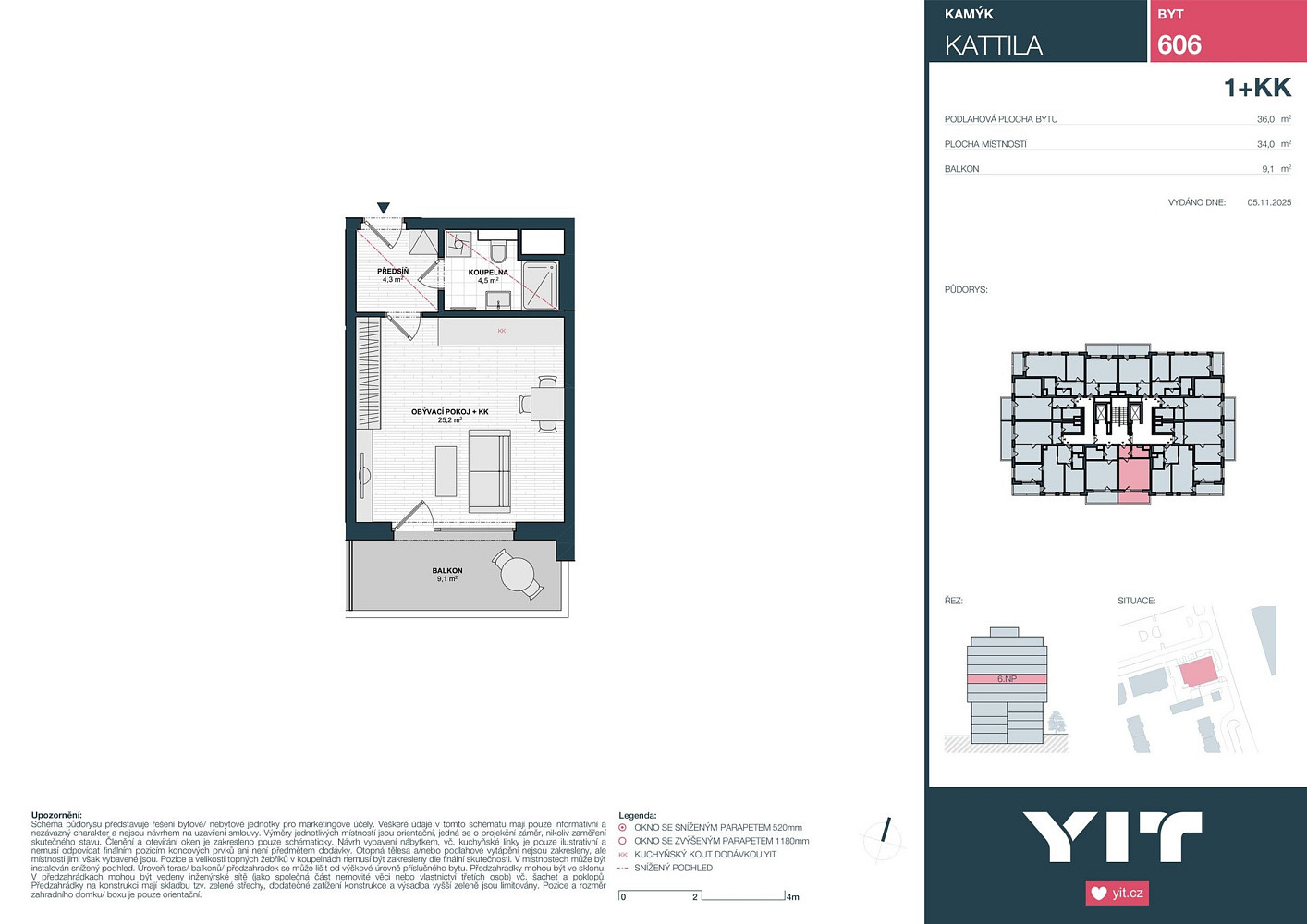 Prodej bytu 1+kk 34 m² – fotografie 2