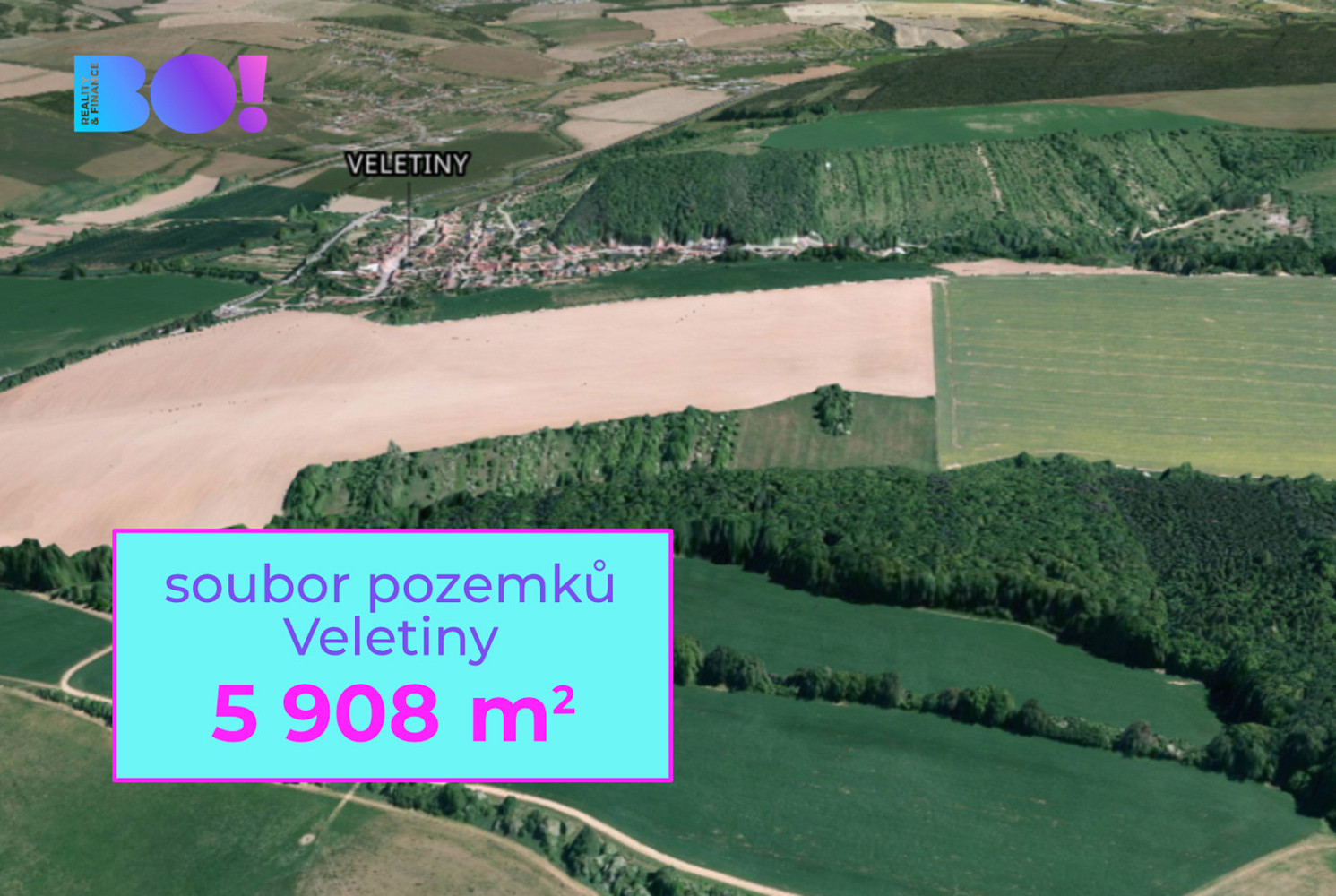 Prodej pole 5 908 m²