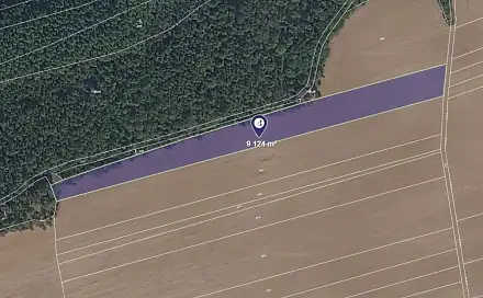 Prodej pole 2 281 m², Krupá, okres Rakovník