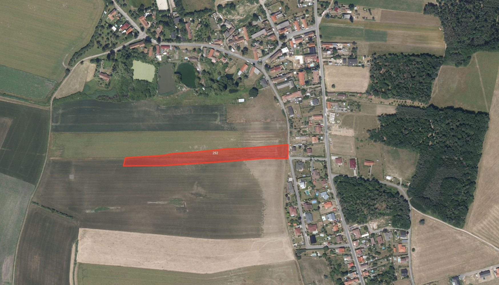 Prodej pole 7 413 m²