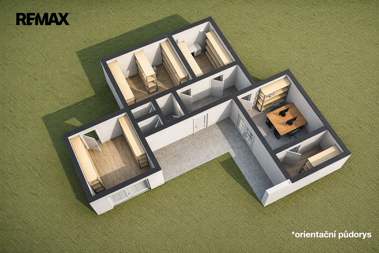 Pronájem kanceláře 75 m² – fotografie 5