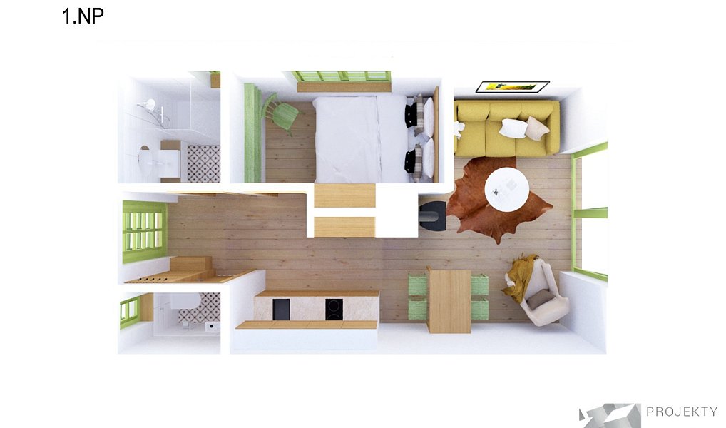 Prodej domu 56 m² s pozemkem 1 833 m², Dolní Kounice – náhled fotky 17