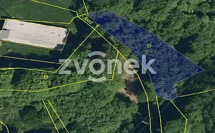 Prodej lesa 4 429 m², Vsetín - Rokytnice