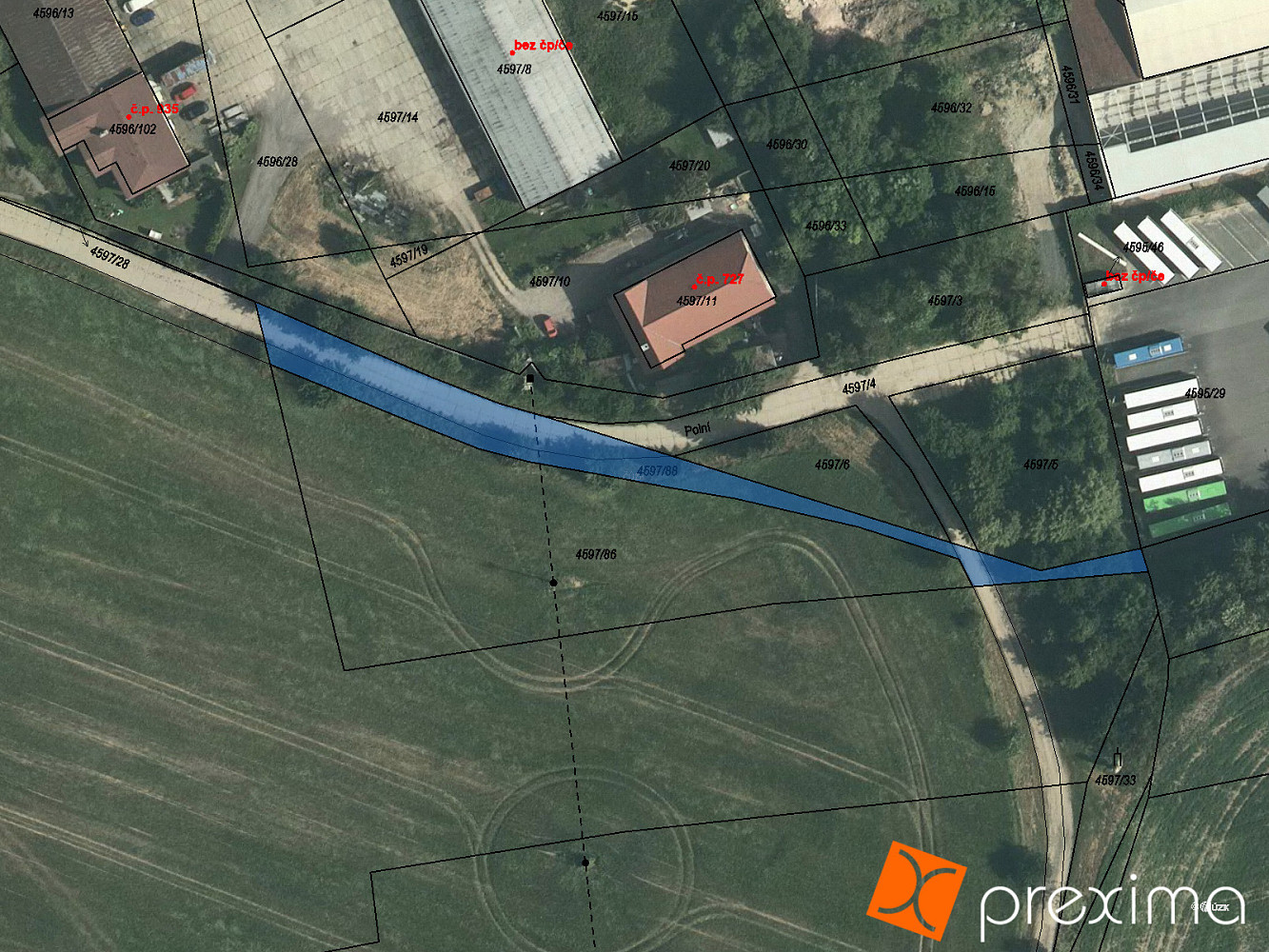 Prodej pozemku 70 m²