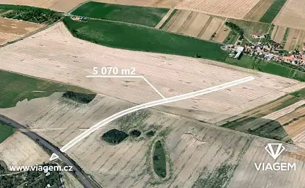 Prodej pole 1 267 m², Kuchařovice, okres Znojmo