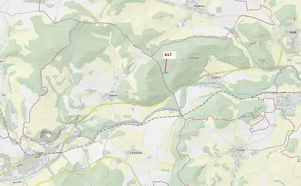 Dražba lesa 4 280 m², Budětice
