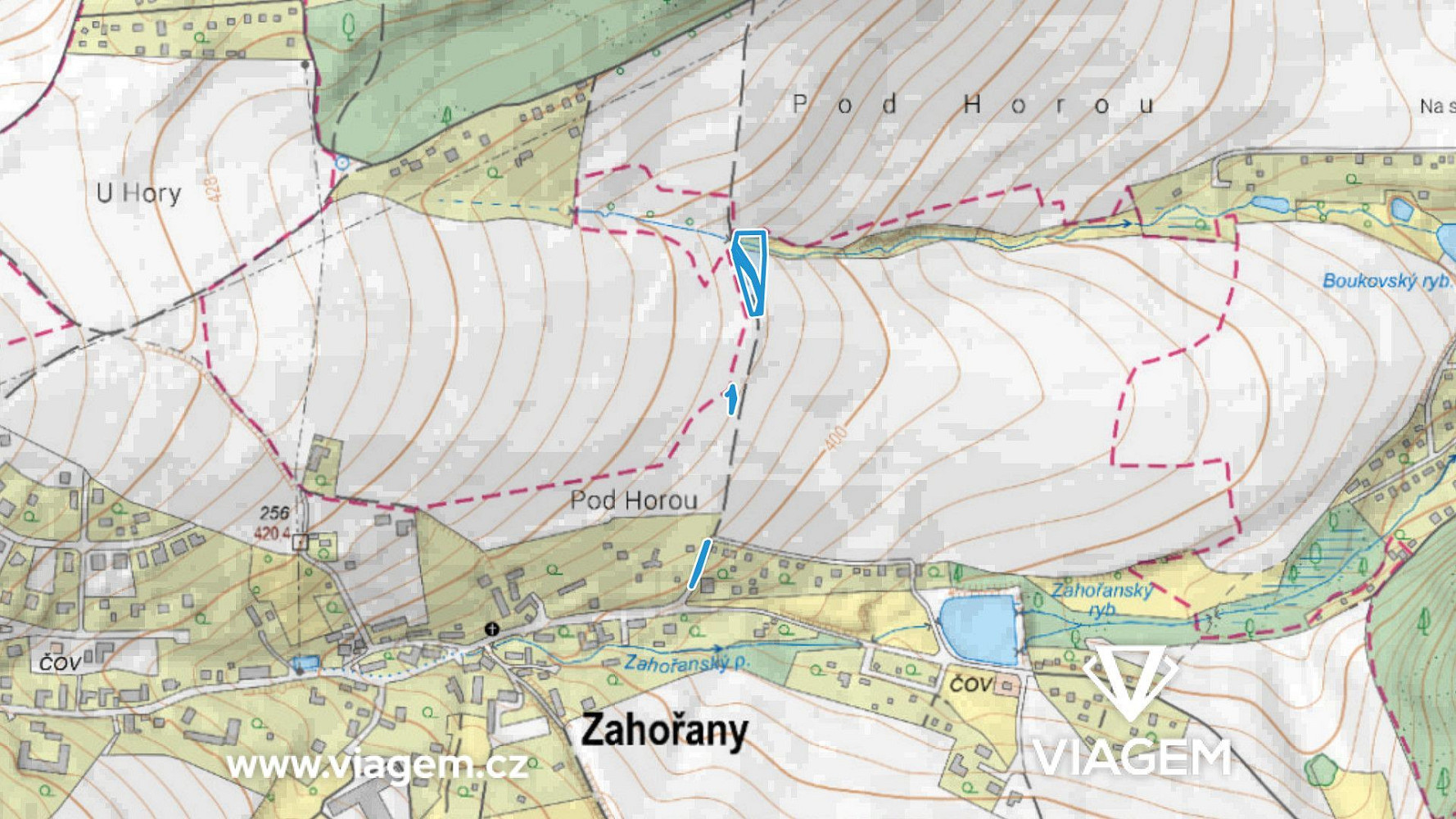 Prodej pole 1 343 m²