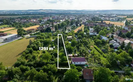 Prodej stavebního pozemku 1 291 m², Vítězná, Brno - Tuřany