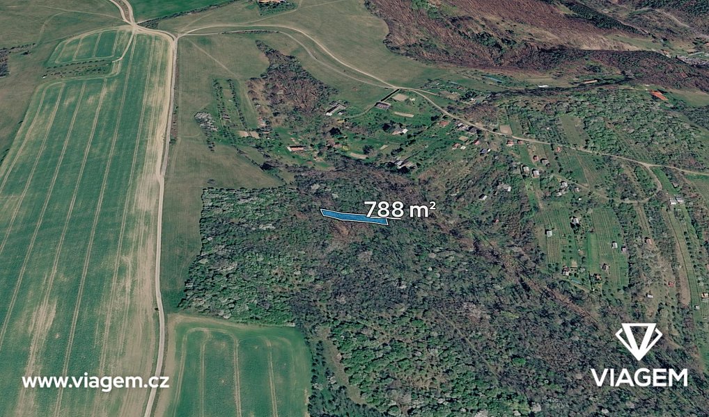 Prodej pole 405 m², Kudlovice – fotka 1 z 5