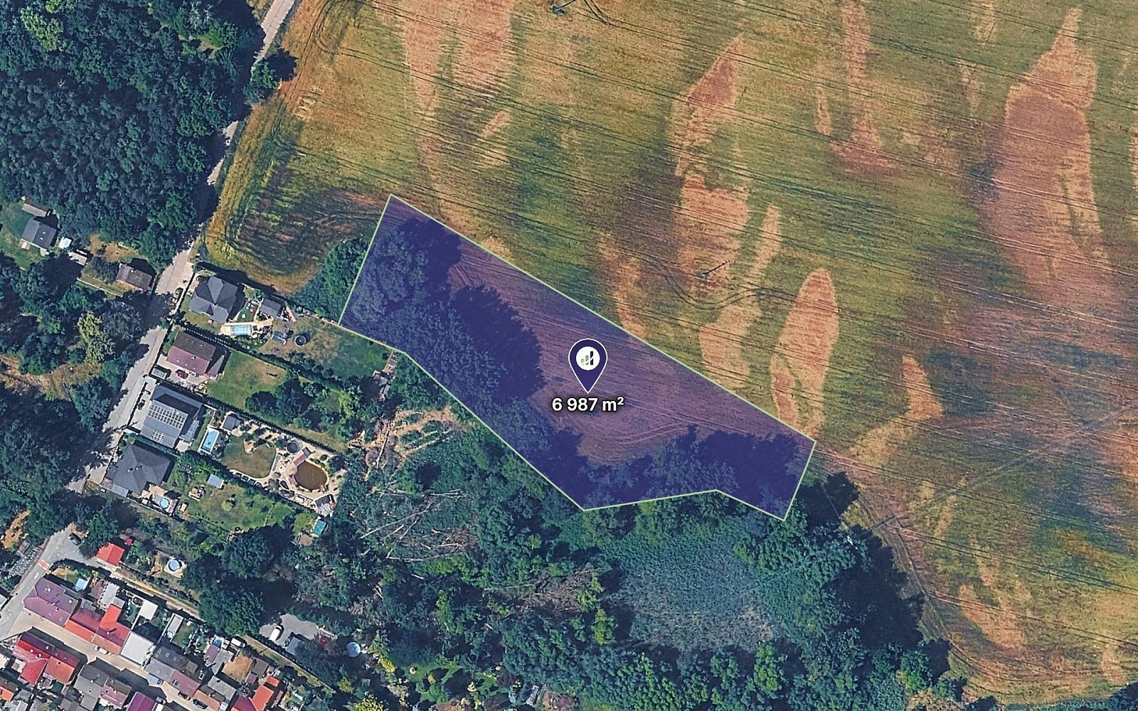 Prodej pole 2 620 m² rezervováno